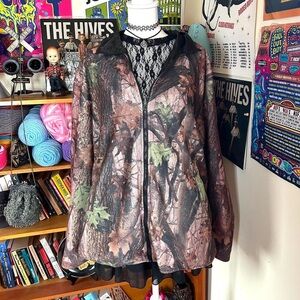 Camouflage Zip-Up Jacket